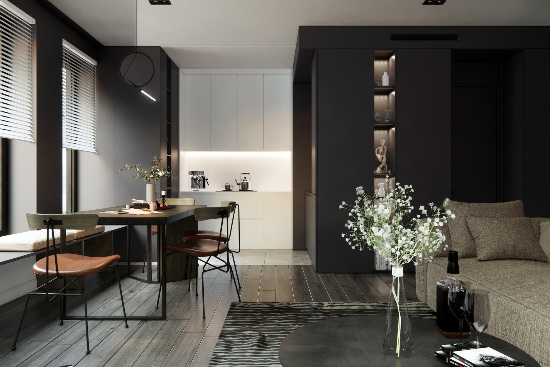 Interior Apartment Scene