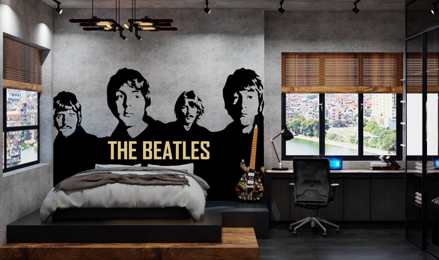 Bedroom and Office Interior