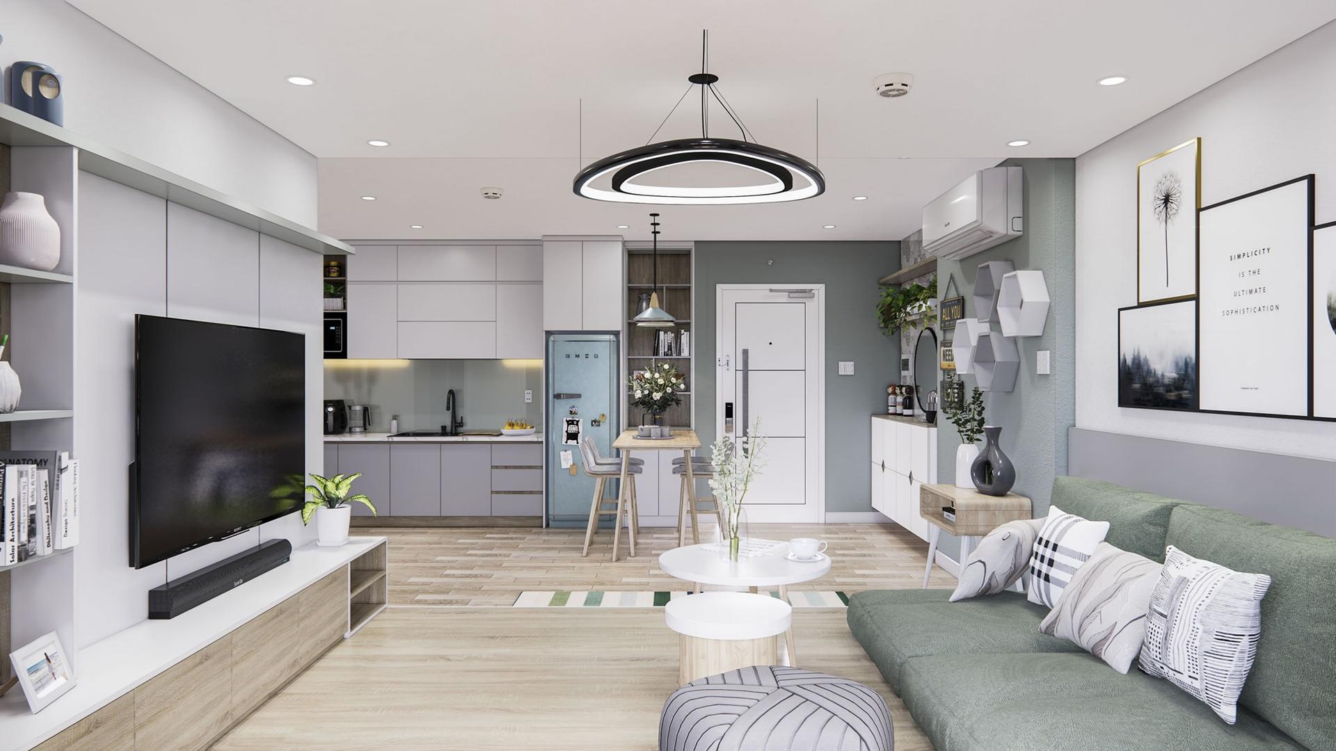 Interior Apartment Scene