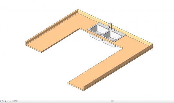 Countertop U