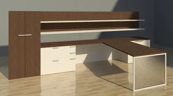 Desk — preview 1, by ramrod08 (RevitCity, CC0)