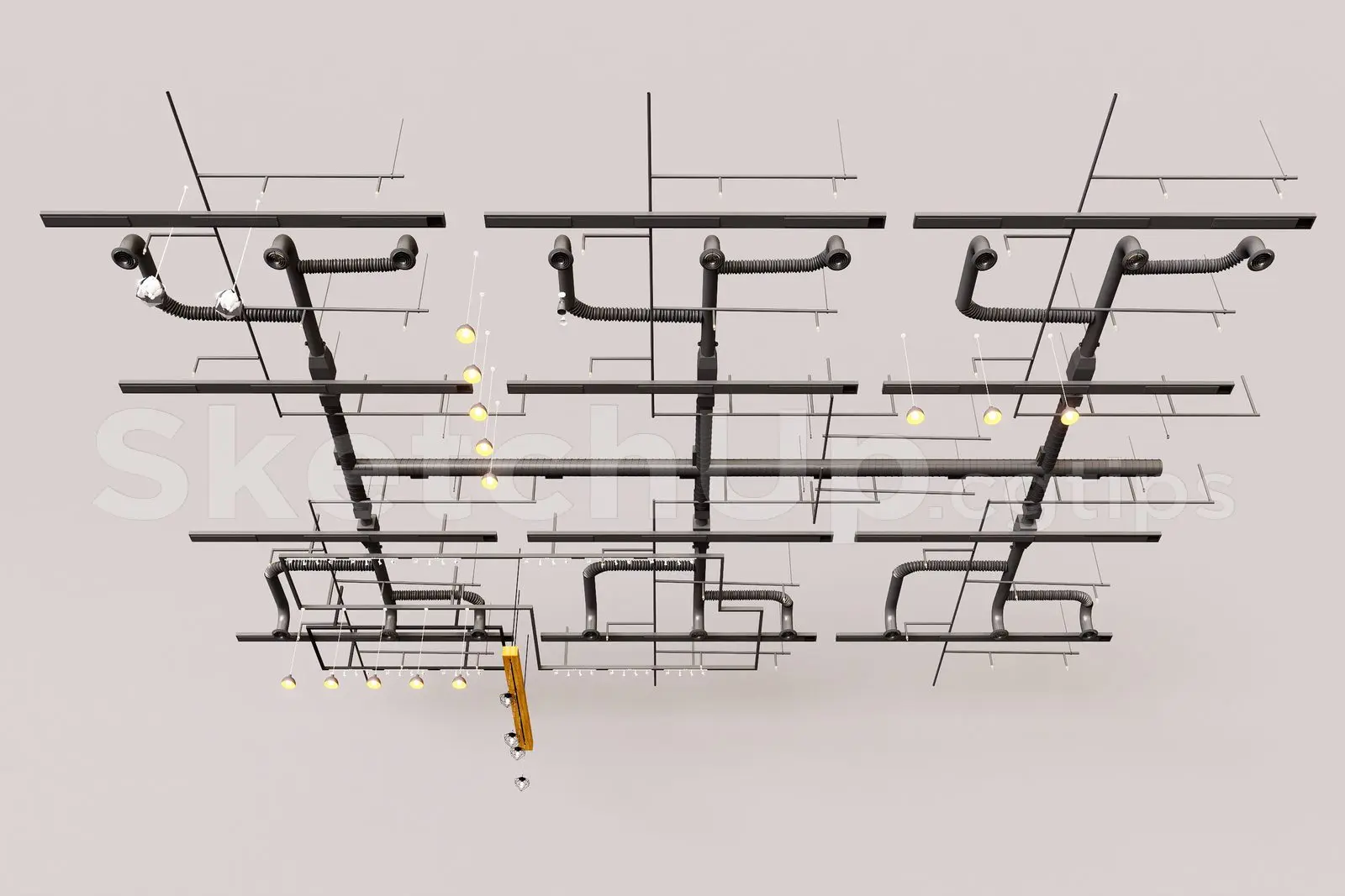 Technical Ceiling (Trần kỹ thuật) — preview 1 (cgtips)
