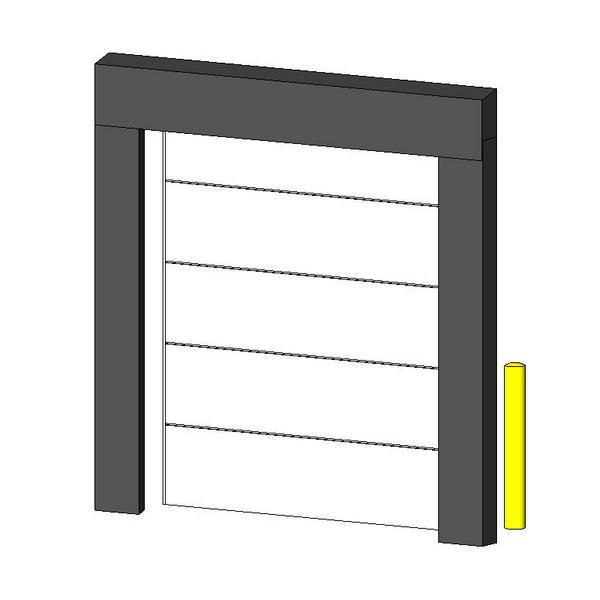 Sectional Overhead Dock Door and Seal