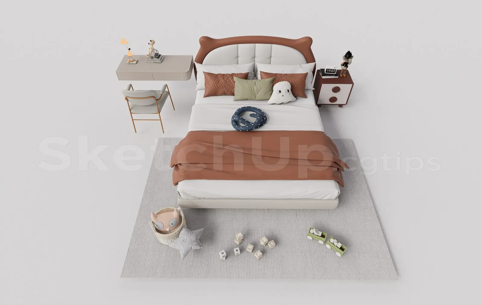 Bed — preview 1 (cgtips)