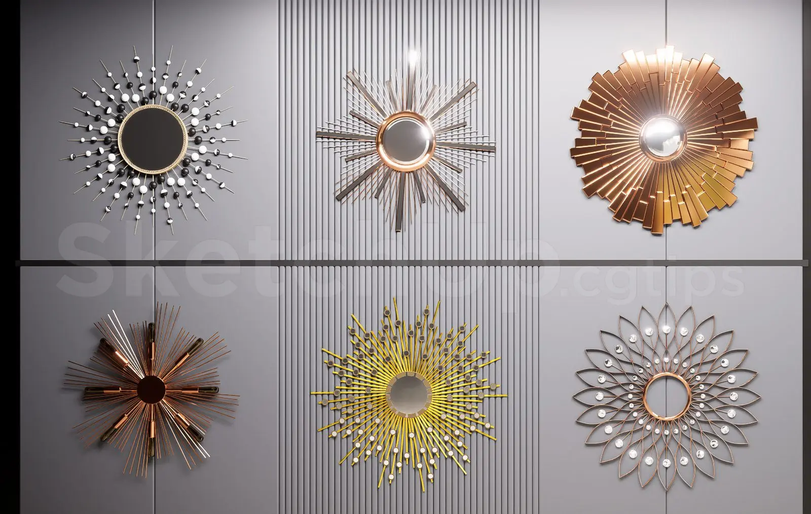 Wall Decoration — preview 1 (cgtips)