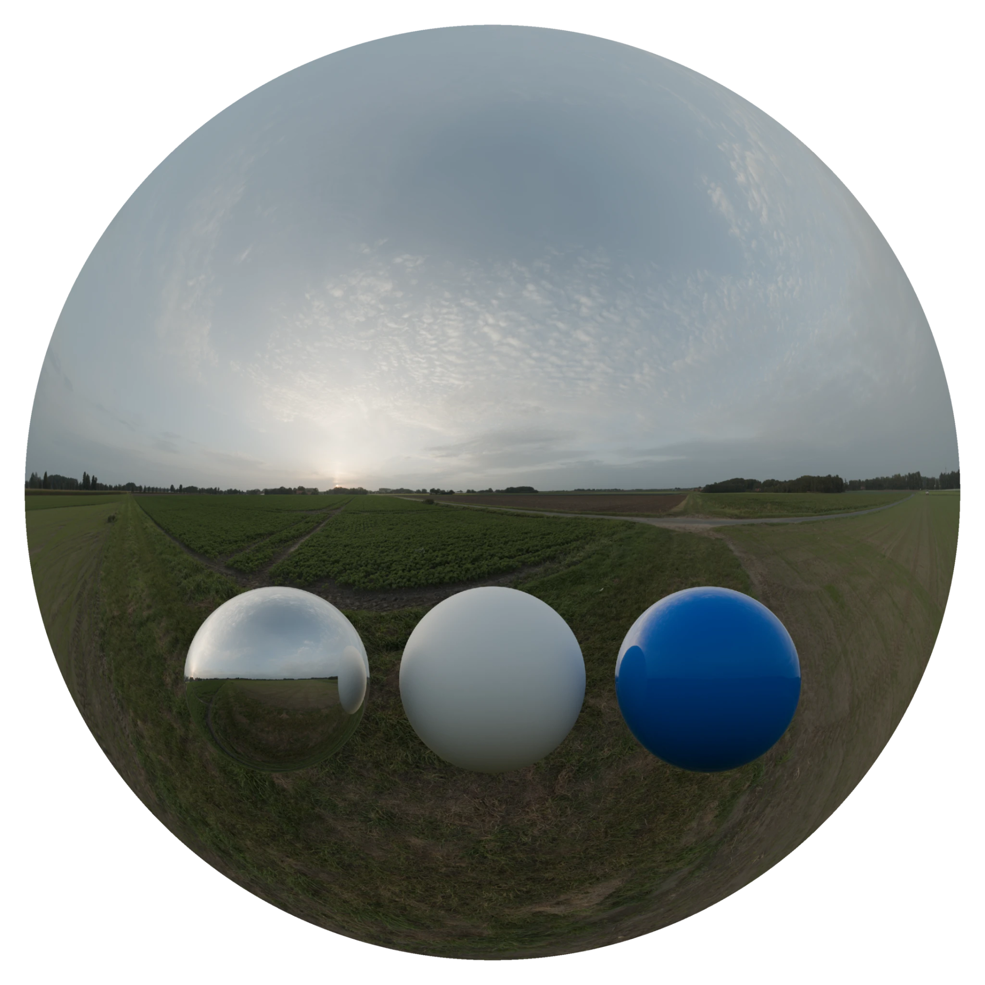 Evening Sky HDRI 024 A