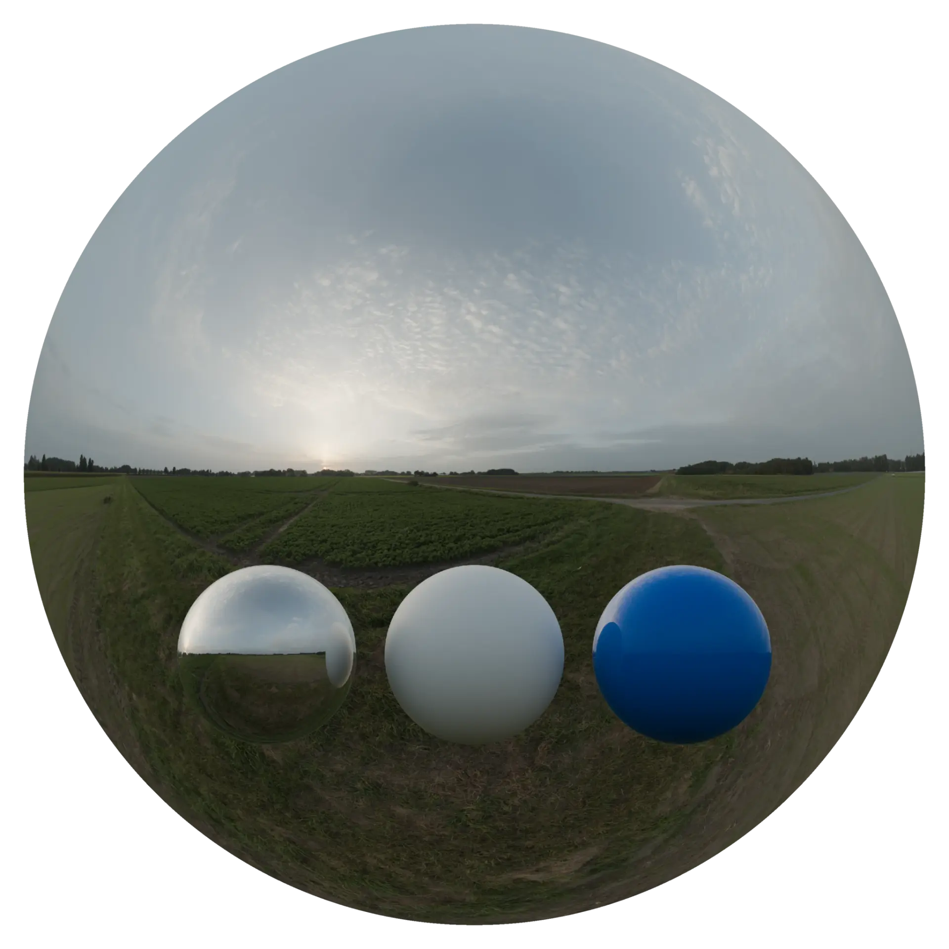 Evening Sky HDRI 024 A