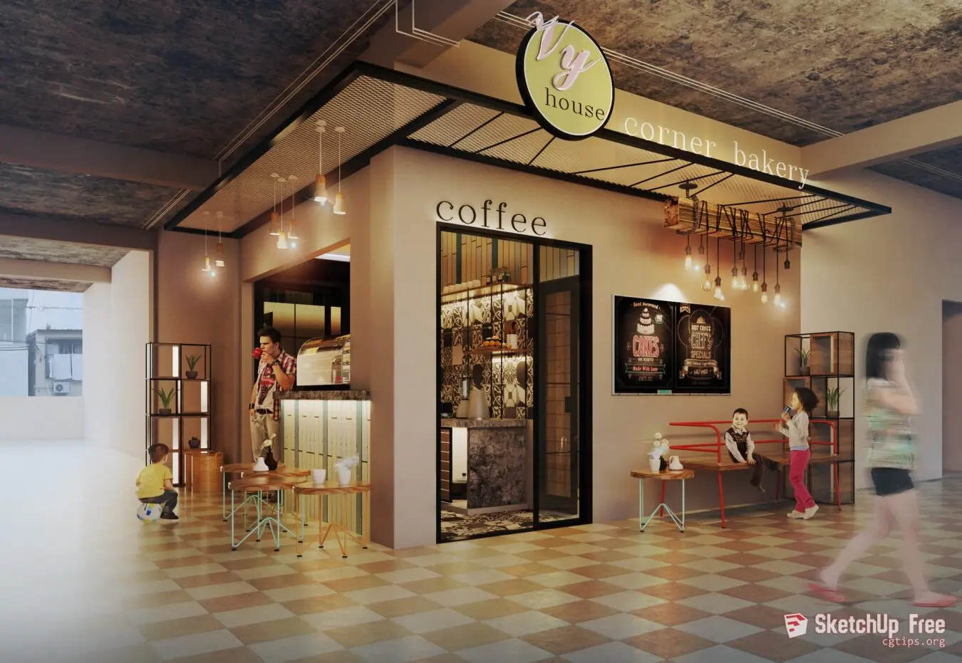 Coffee Bakery Shop — preview 1 (cgtips)