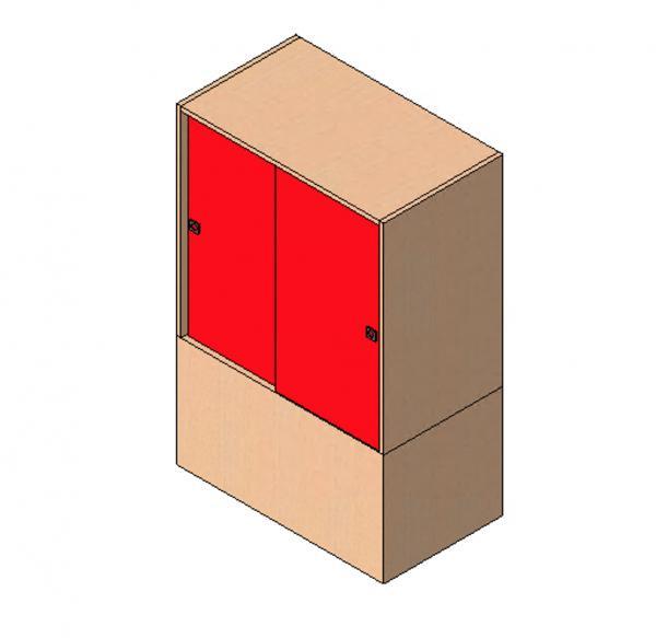 Red Wardrobe