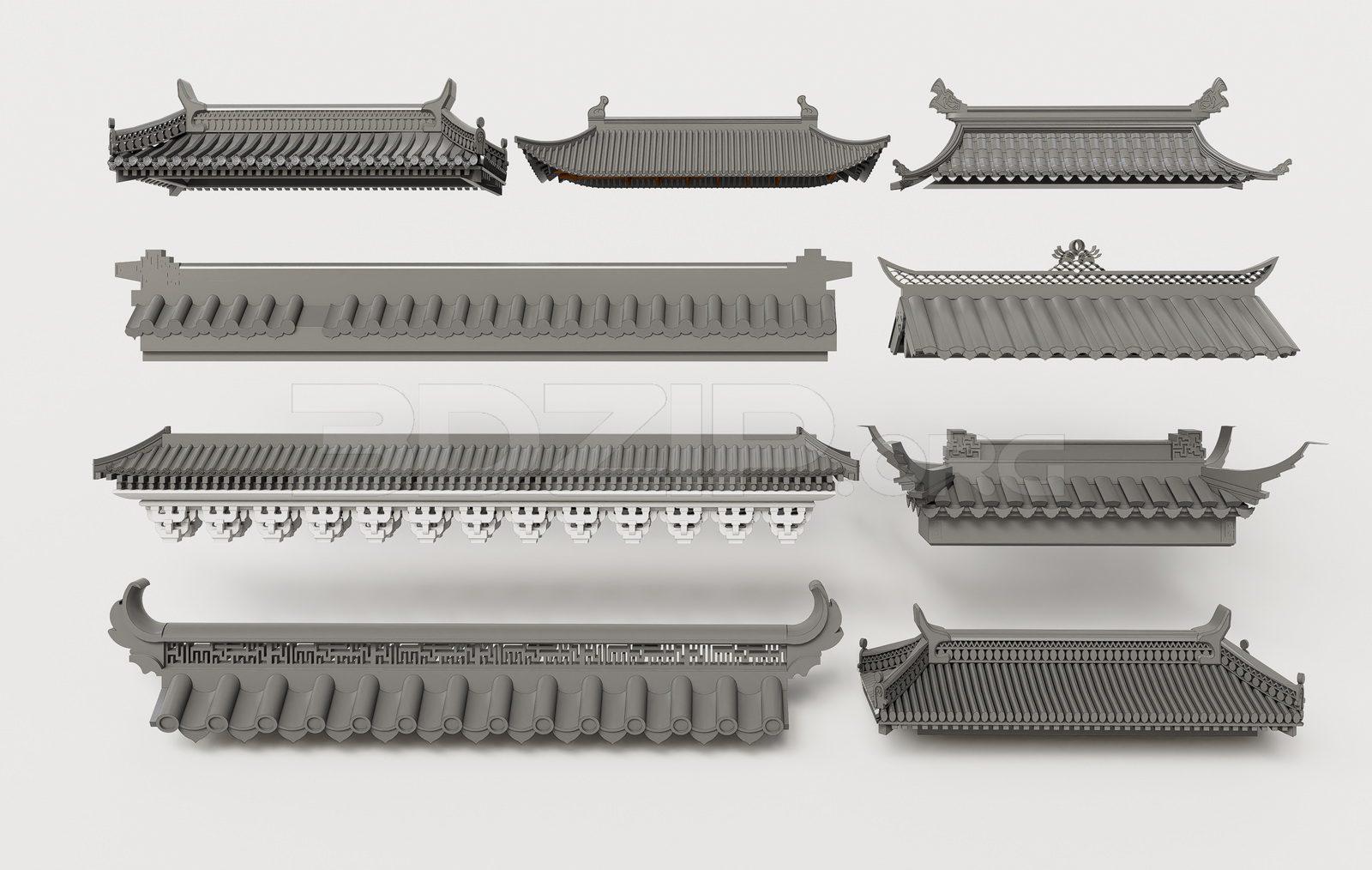 Traditional Asian Roof