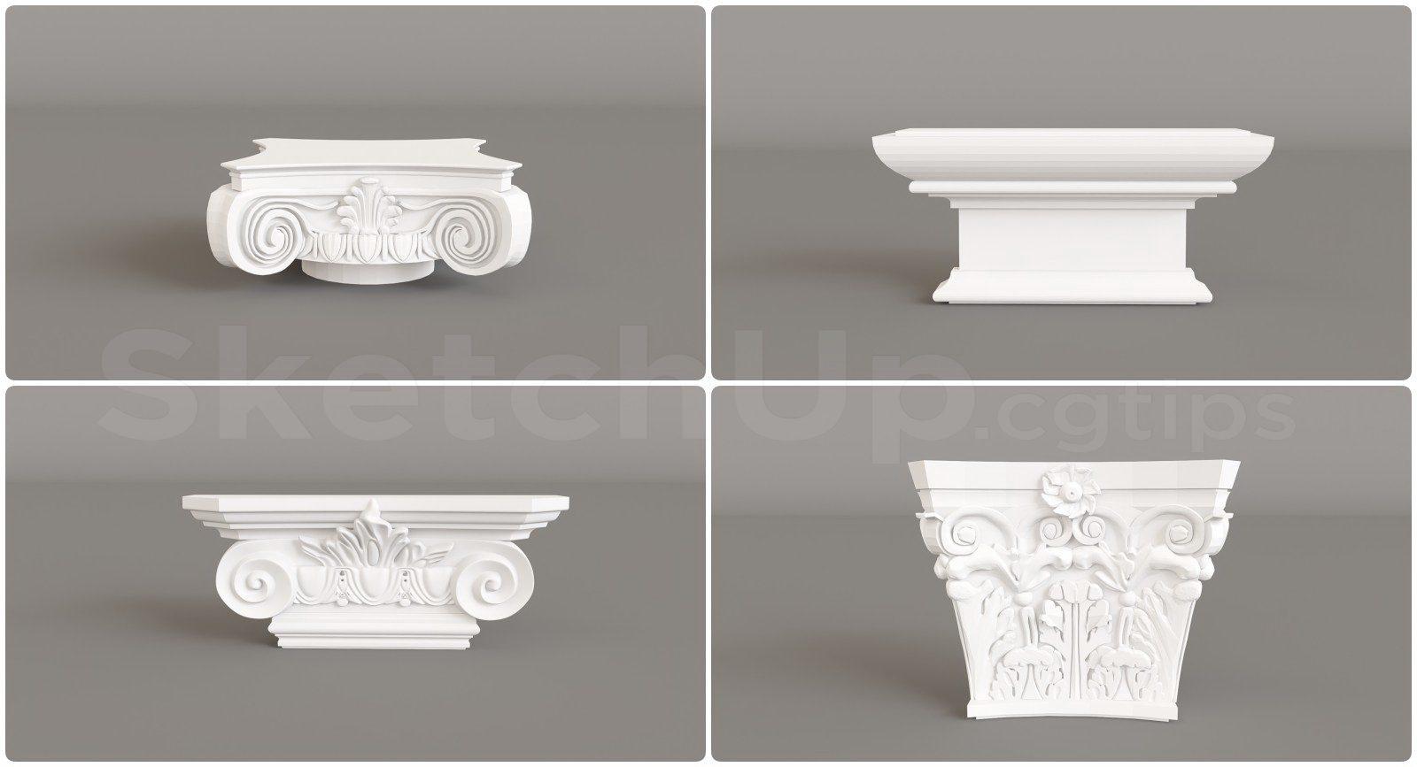 Column Roman Base