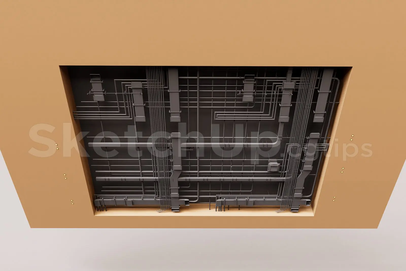 Technical Ceiling (Trần kỹ thuật) — preview 1 (cgtips)