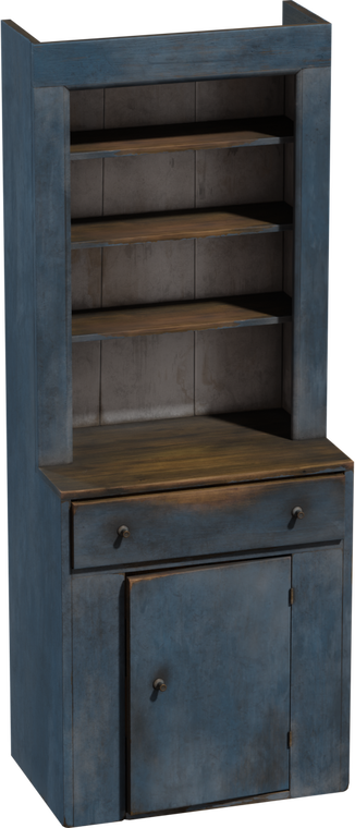 Painted Wooden Cabinet 2