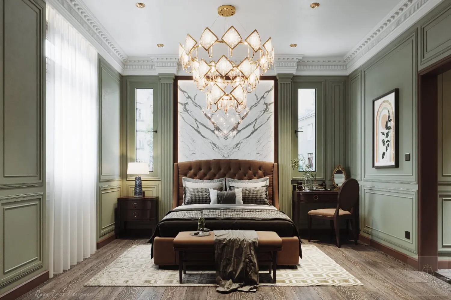 Interior Scenes Model Bedroom 601