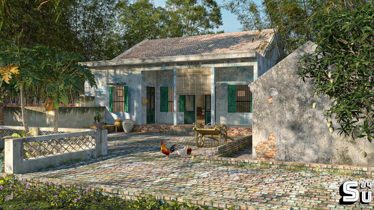 House Exterior — preview 1 (cgtips)