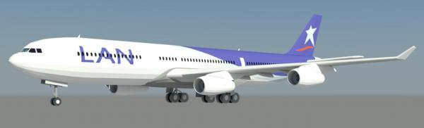 LAN Chile airplane