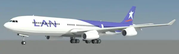 LAN Chile airplane