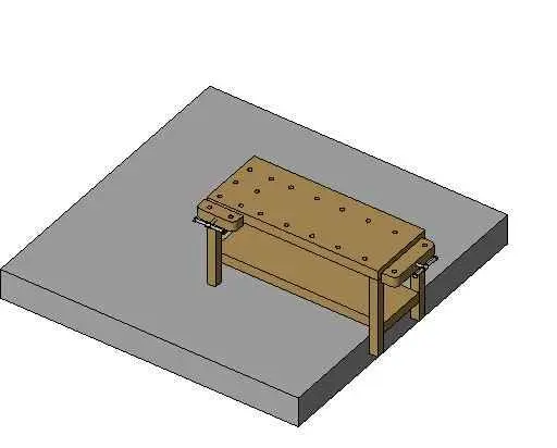 Wood Work Bench
