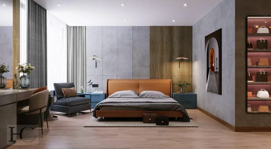 Interior Scenes Model Bedroom 411