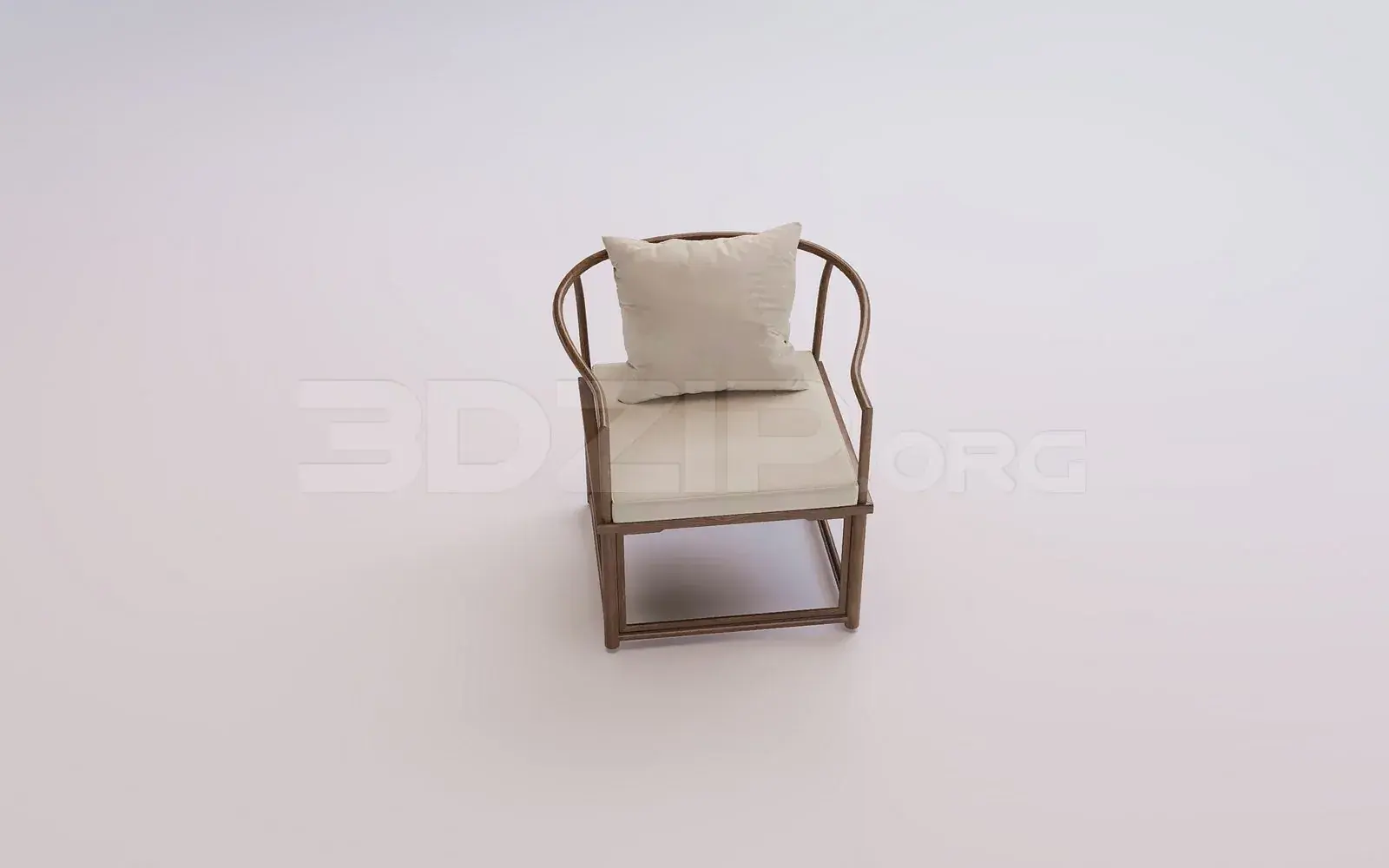 Armchair 3D Model for Interior Projects