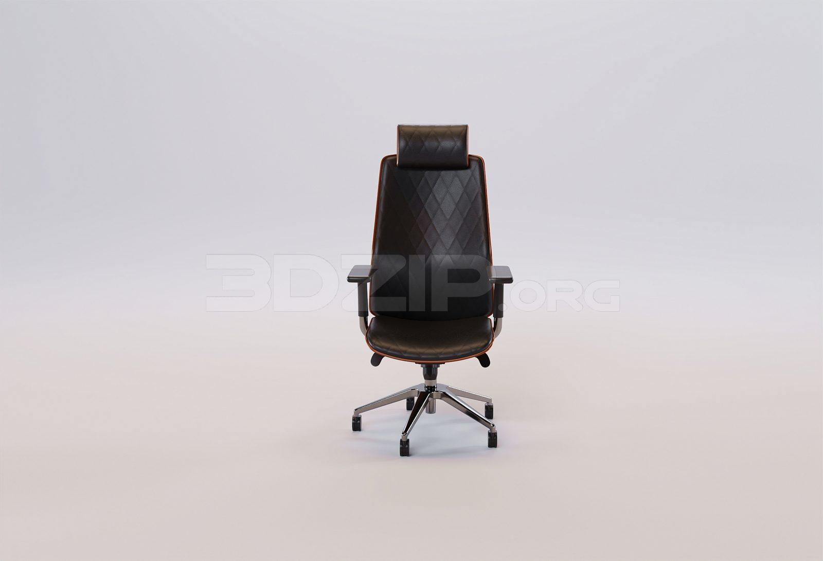 Office Chair — preview 1 (3dzip)