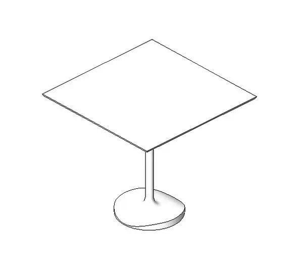 Nami Table — preview 1, by Nami (RevitCity, CC0)