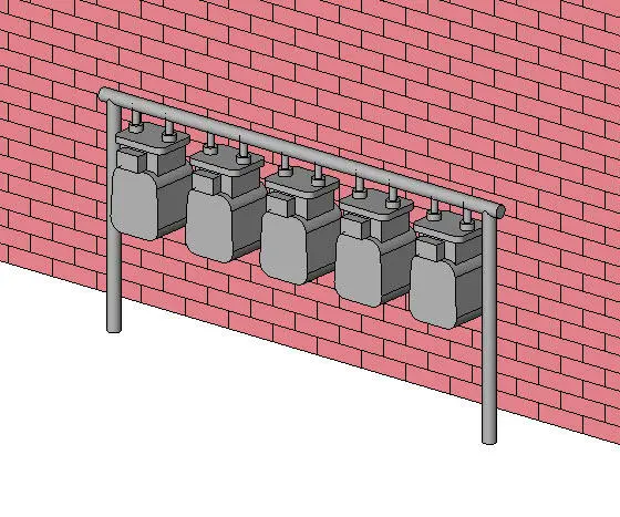 Gas Meter Manifold