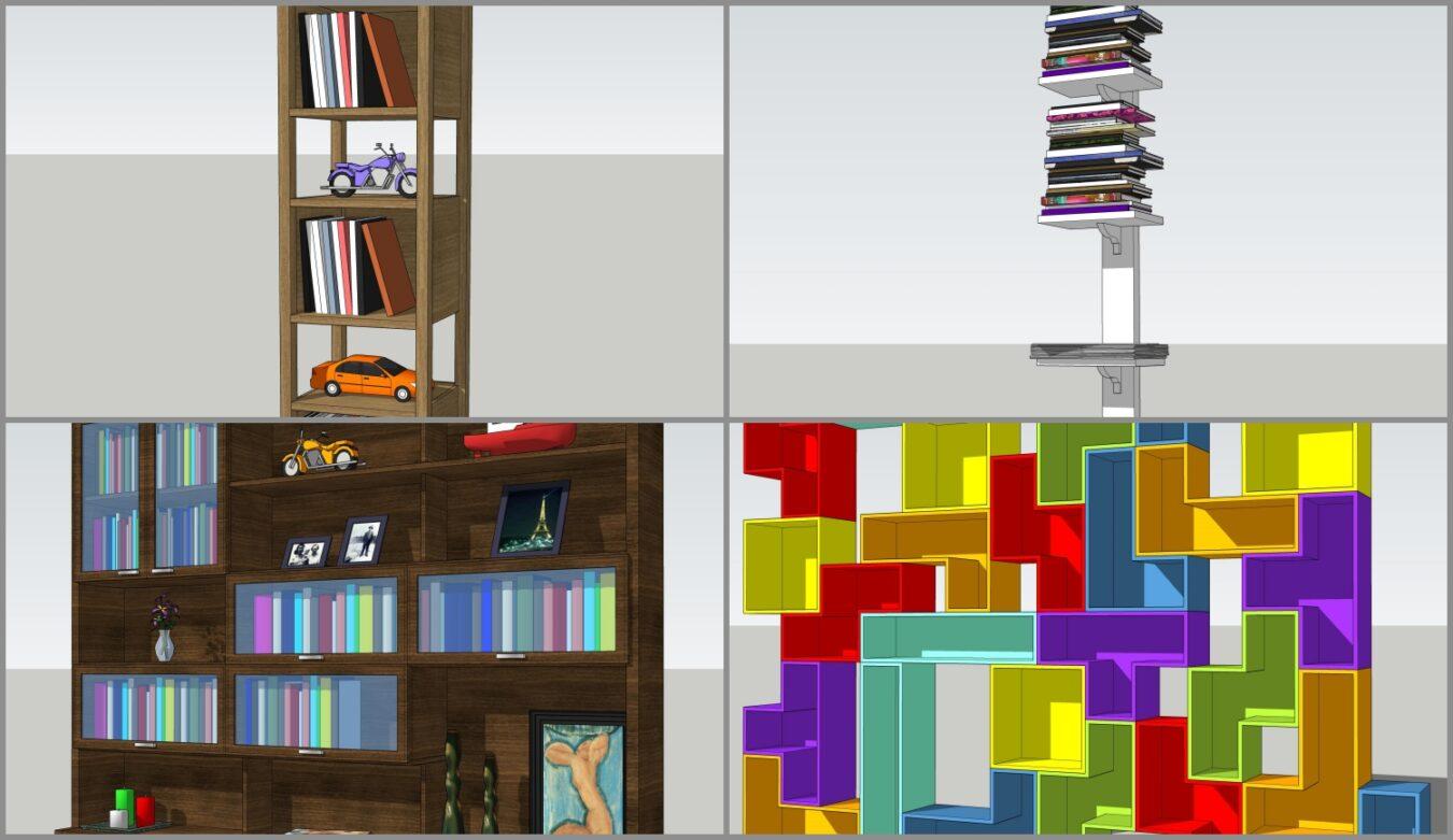 Combo Decorate Bookself