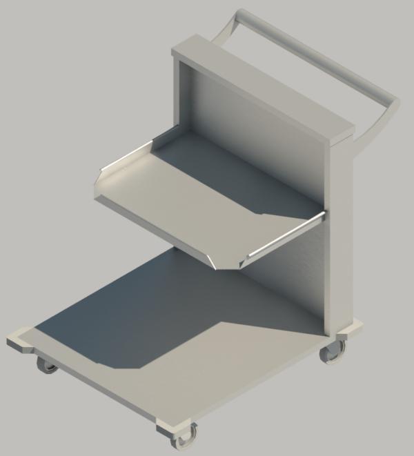 Mobile tray Dispenser