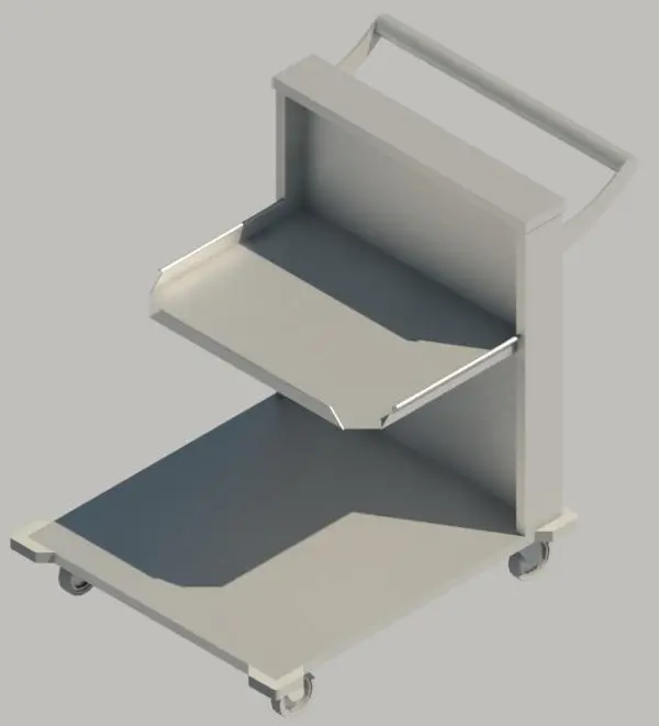 Mobile tray Dispenser