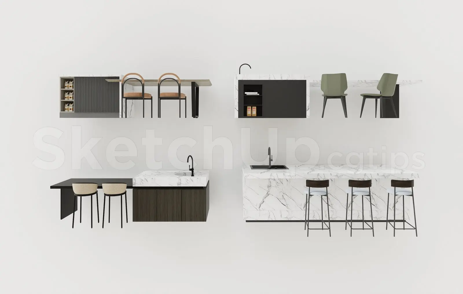 Kitchen Island — preview 1 (cgtips)