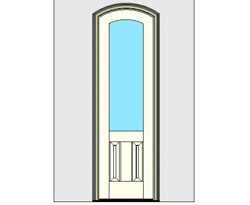 Kolbe Ultra Series Segment Head Inswing Door 1-Wide 2-Panel Handicap Sill Units