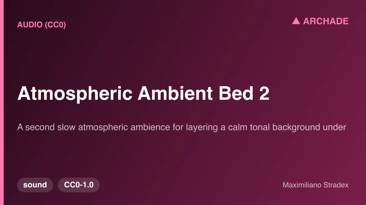 Atmospheric Ambient Bed 2
