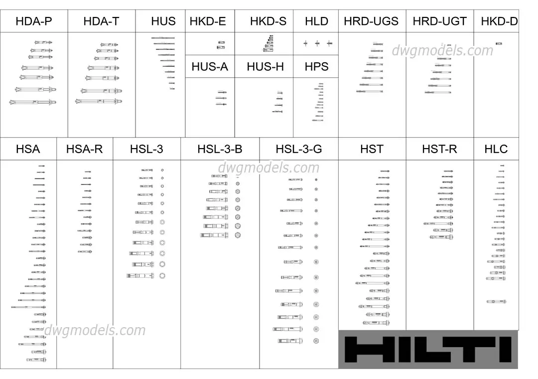 Anchors HILTI