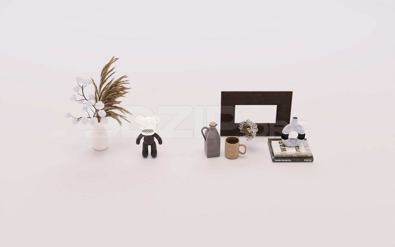 Decorative Set — preview 1 (3dzip)