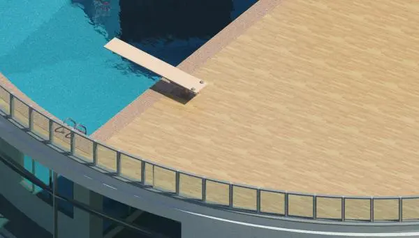 Swimming Pool Diving Board