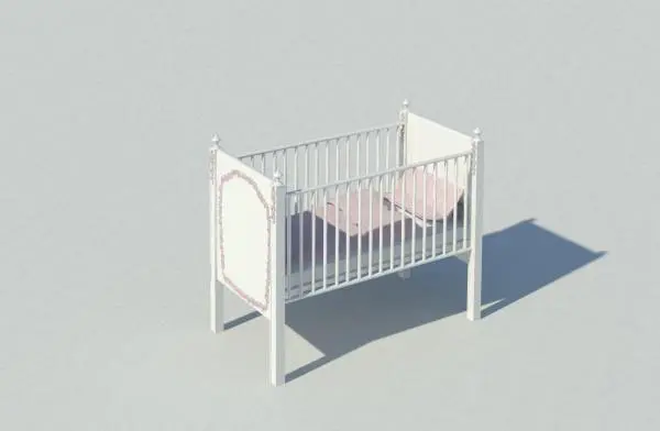 Crib - baby bed furniture