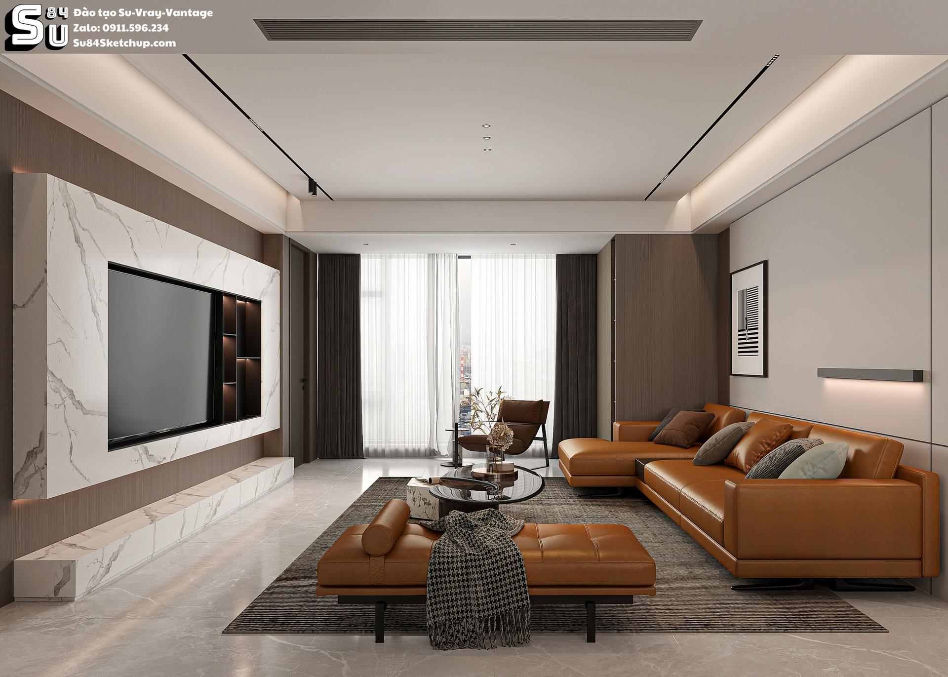 Modern Luxury Living Room