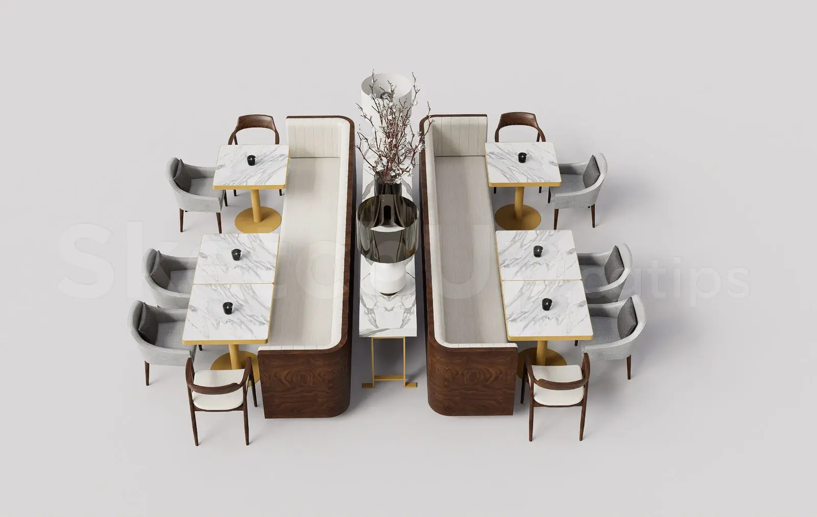 Restaurant and Cafe Furniture — preview 1 (cgtips)