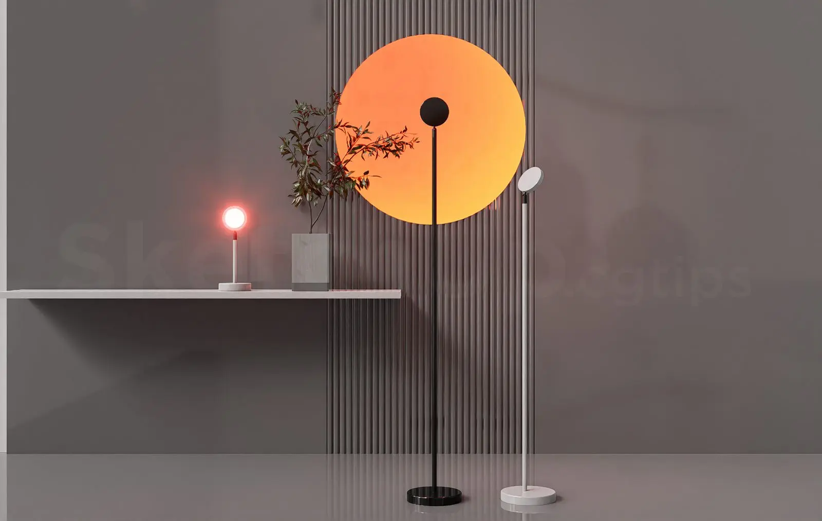 Floor Lamp Model Download for Interior Projects