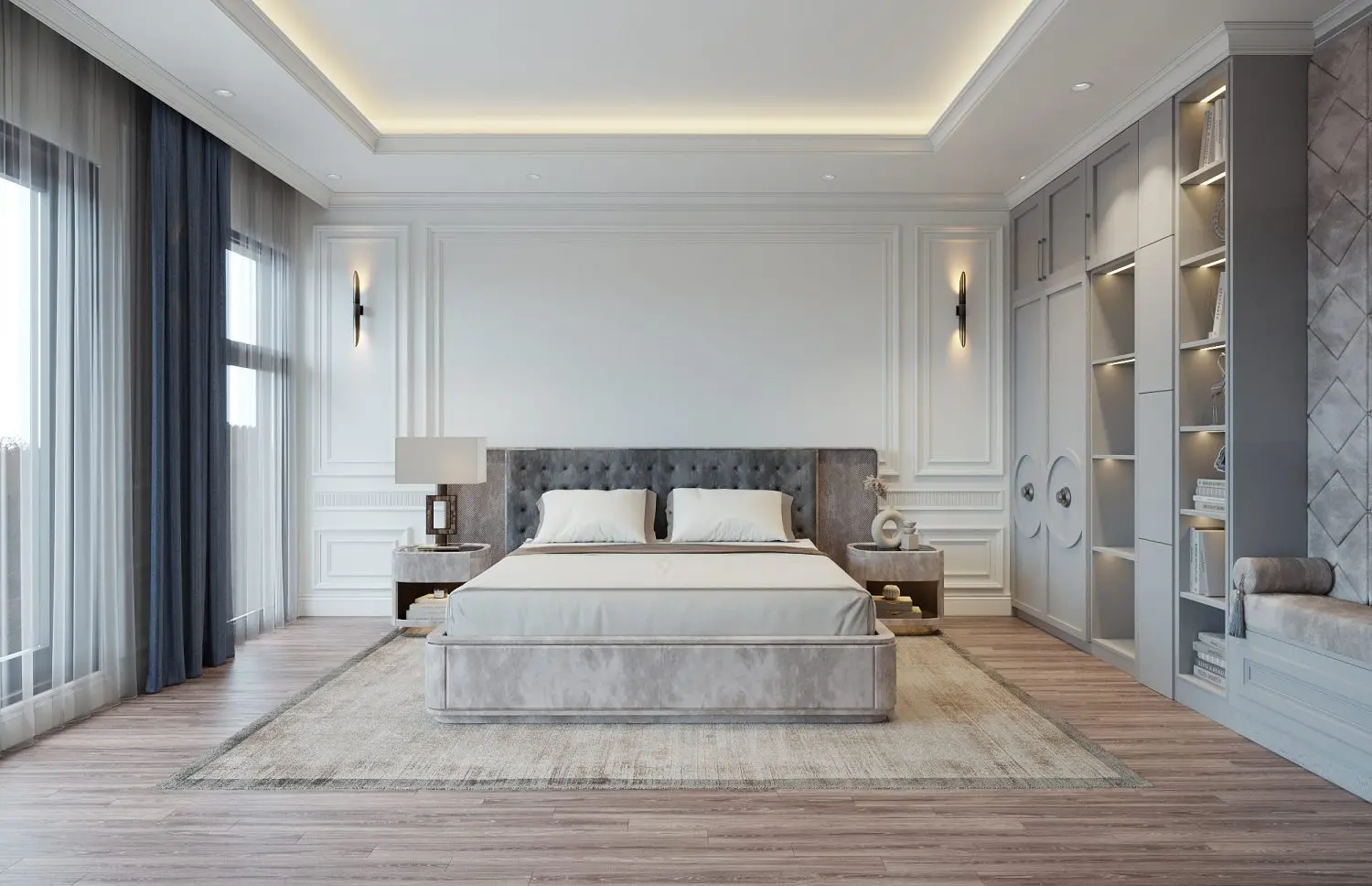 Bedroom Interior — preview 1, by Hoang Duc (3dzip, CC0)