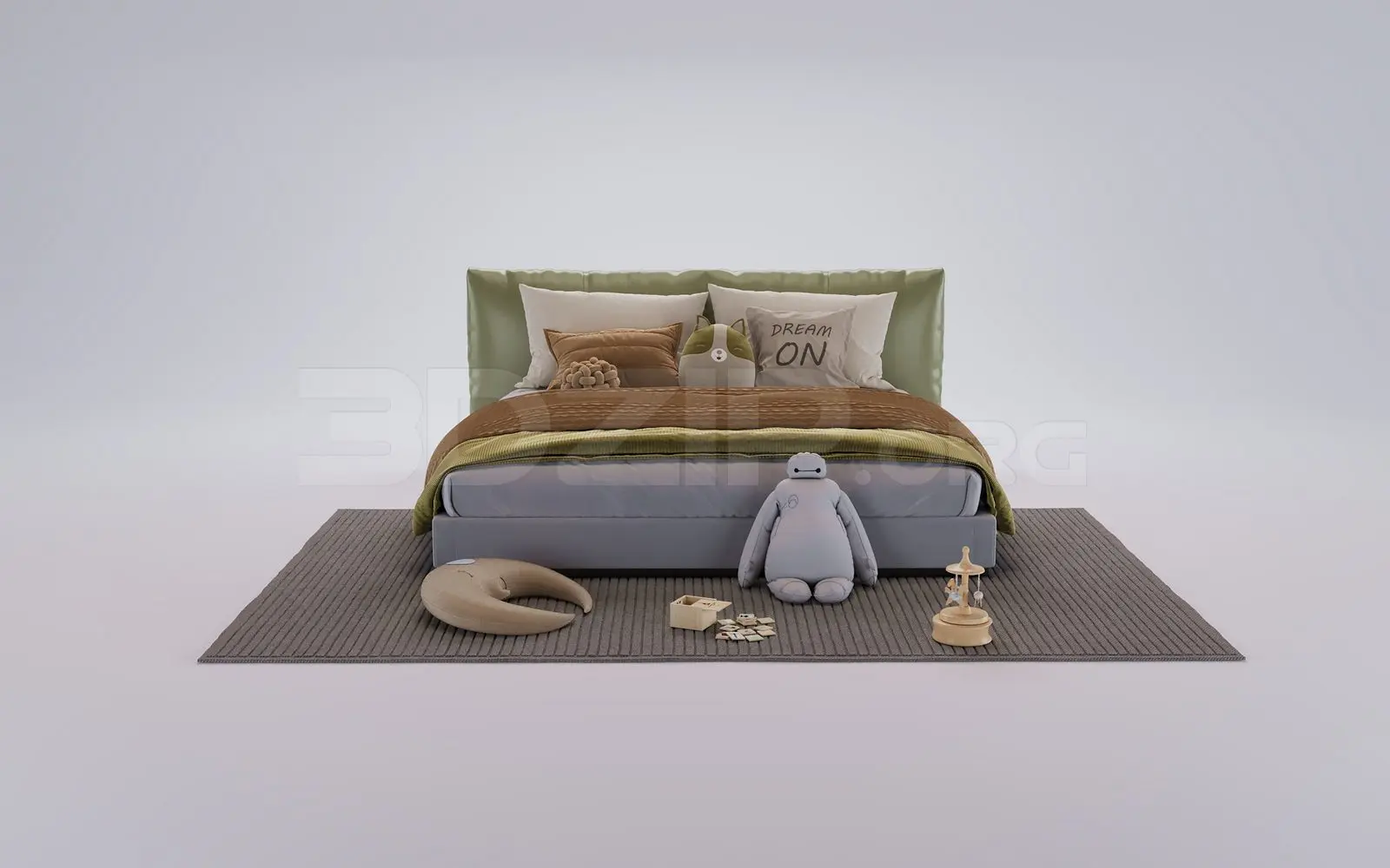 Bed — preview 1 (3dzip)