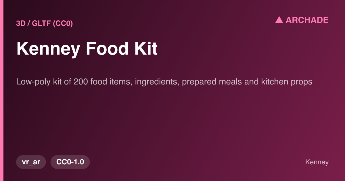 Kenney Food Kit