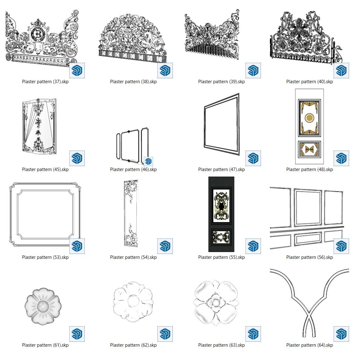 Plaster Patterns