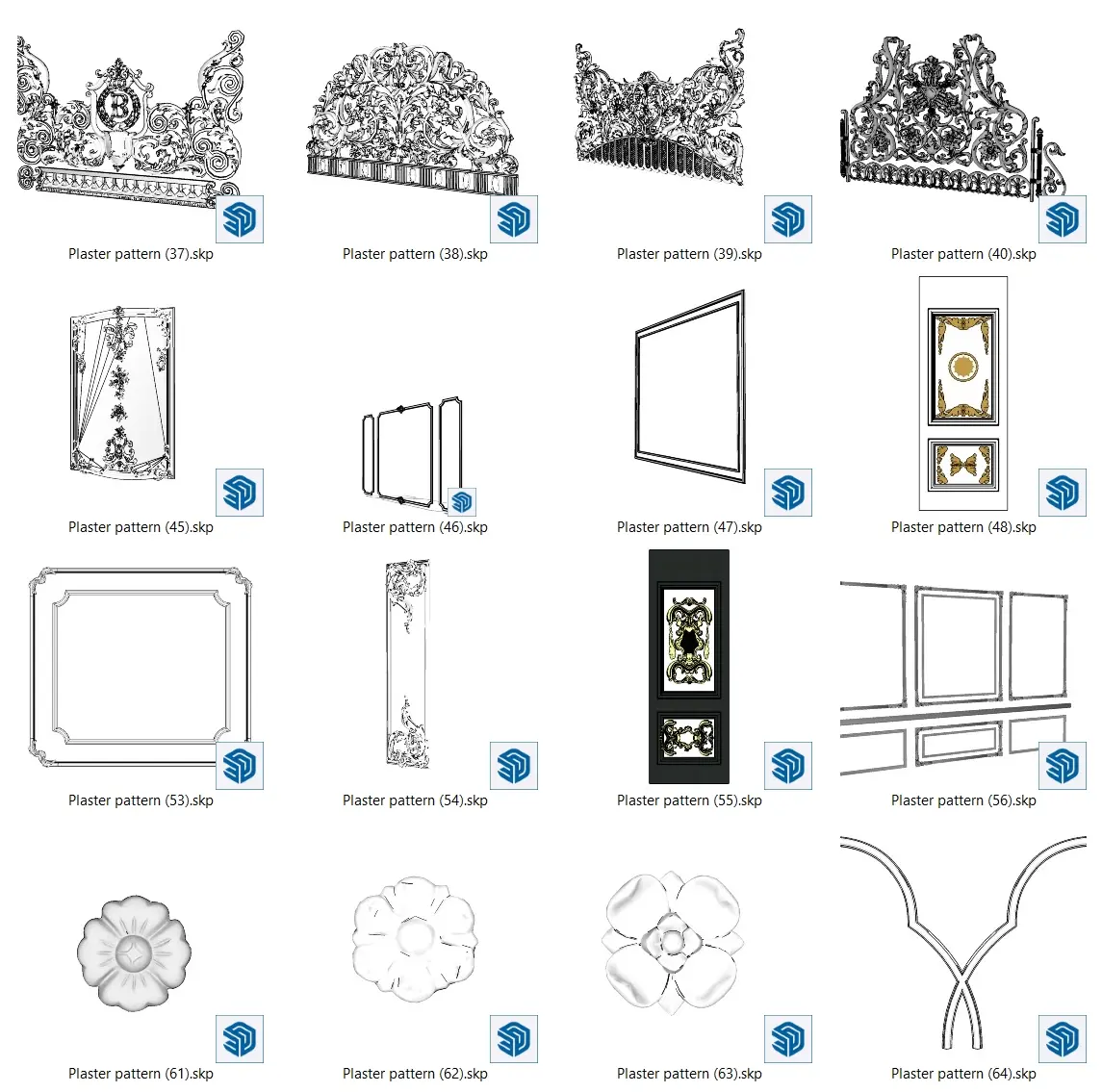 Plaster Patterns