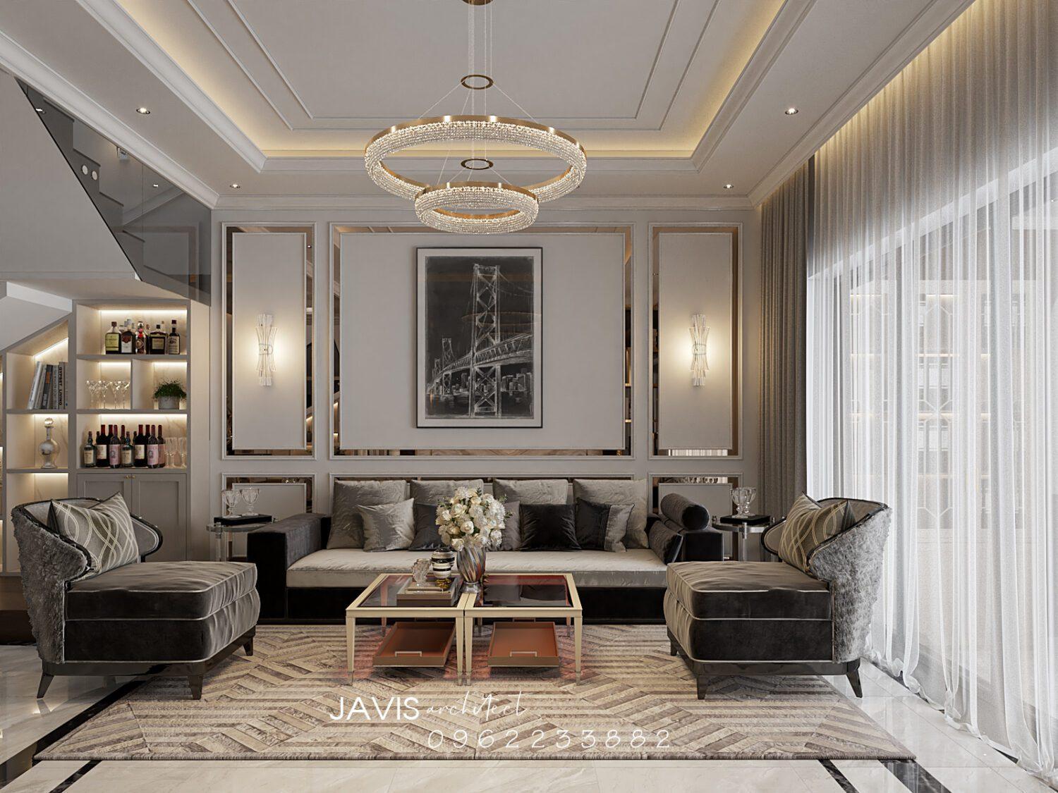 Living Room – Kitchen Interior