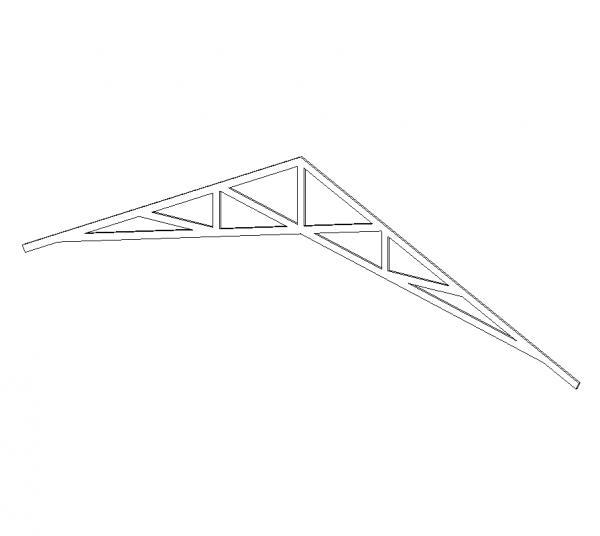 Simple Scissor Truss