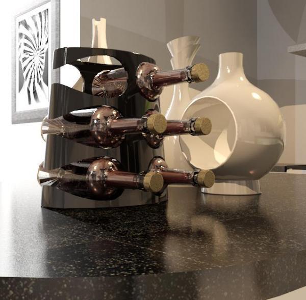 Modern Wine Rack