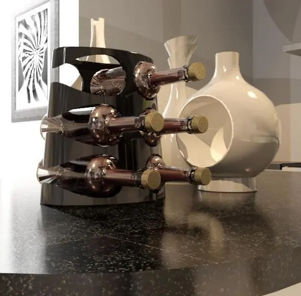 Modern Wine Rack
