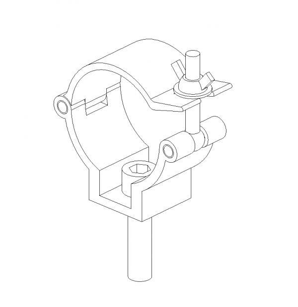 50mm Tube Clamp - Coupler